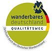 Logo des Deutschen Wanderverbandes das zertifizierte Qualitätswege nutzen dürfen.