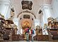 Wanderer in der Schutzengelkirche Eichstätt