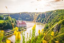 Aussichtspunkt gegenüber (Donau) Kloster Weltenburg